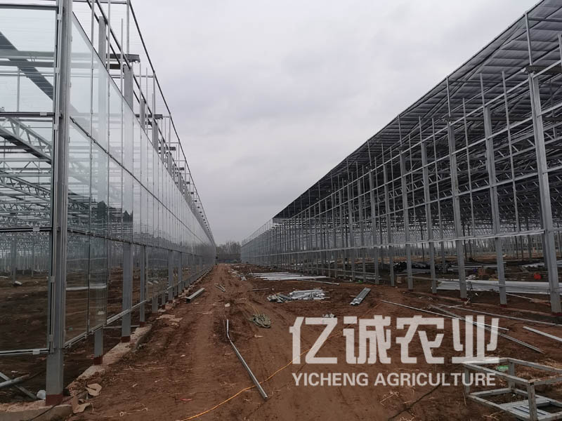 智能溫室大棚建設在施工時遭遇暴雨天怎么辦？